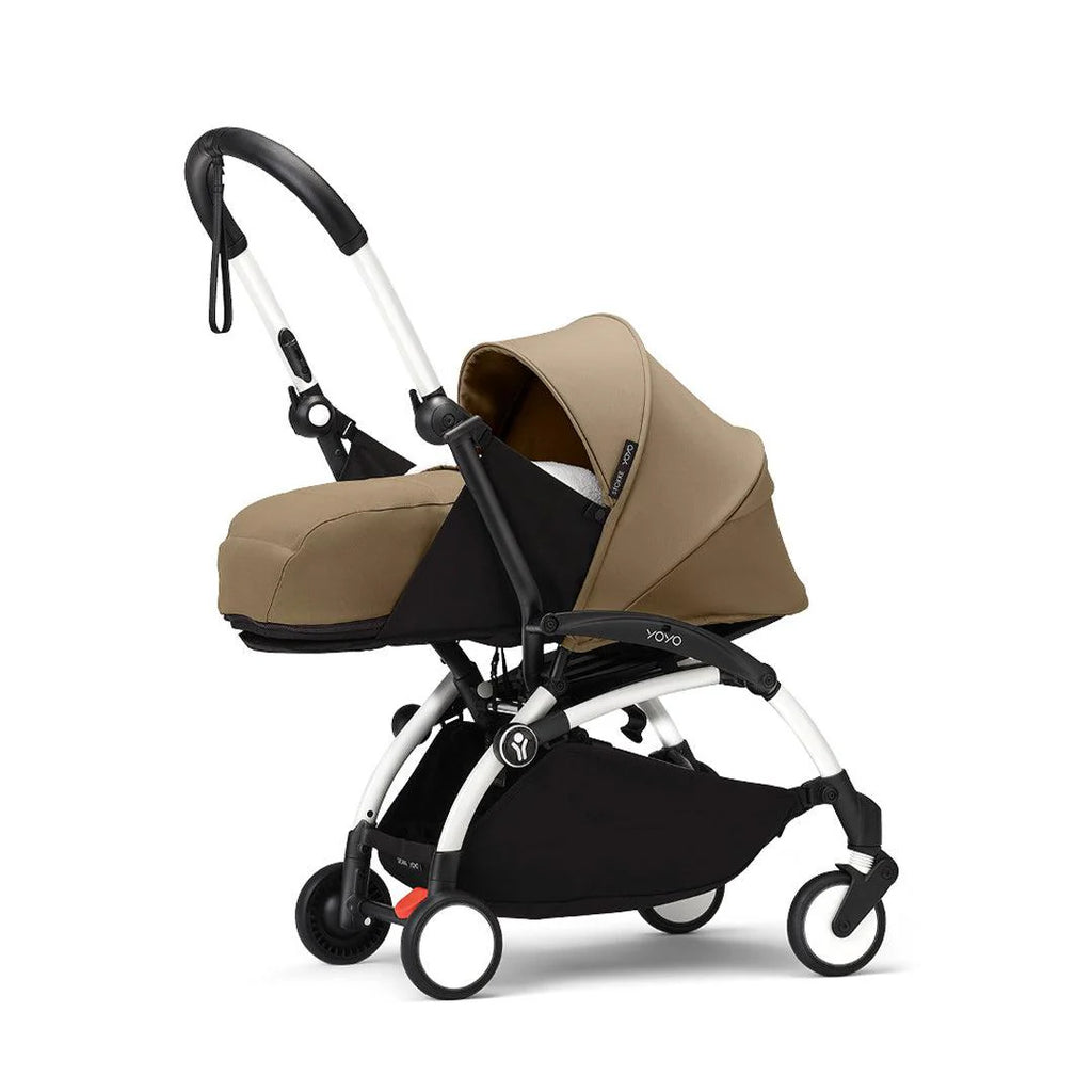 Stokke YOYO³ Stroller with Newborn Pack - The Baby Service - Toffee on White