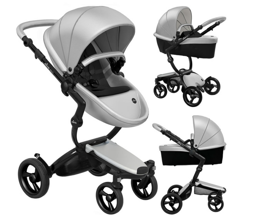 Mima Xari Complete - Black Chassis - Pushchair Stroller - The Baby Service