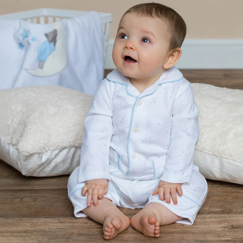 Emile et Rose - Greg Blue Star Print Pyjamas - Lifestyle - The Baby Service.com