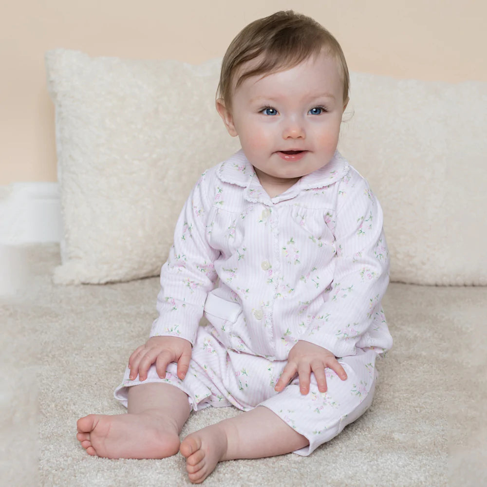 Emile et Rose - Grace Pink Floral Print Pyjamas - Lifestyle - The Baby Service