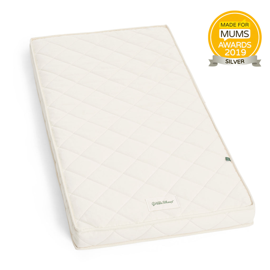The Little Green Sheep Twist Natural Cot Bed Mattress - 70 x 140cm - Furniture - The Baby Service