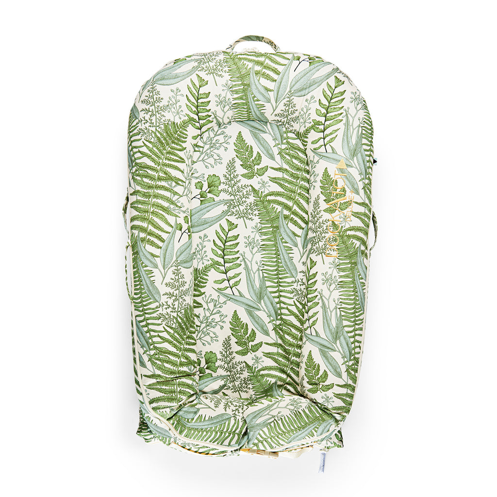 DockATot Deluxe + Plus Pod Extra Cover in Lush & Fern - Sleepyhead - The Baby Service
