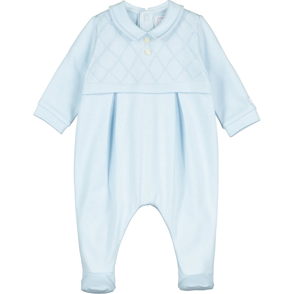 Emile et Rose - Charlie Smart Baby Boys Babygrow - Luxury Baby Clothing - The Baby Service