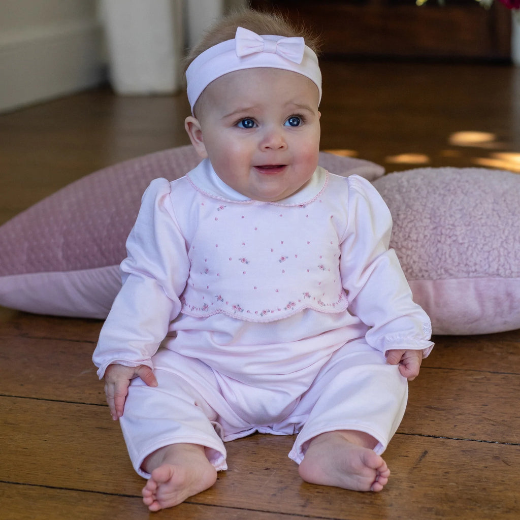 Emile et Rose - Clara Baby Girls All in One & Hairband - Lifestyle - The Baby Service