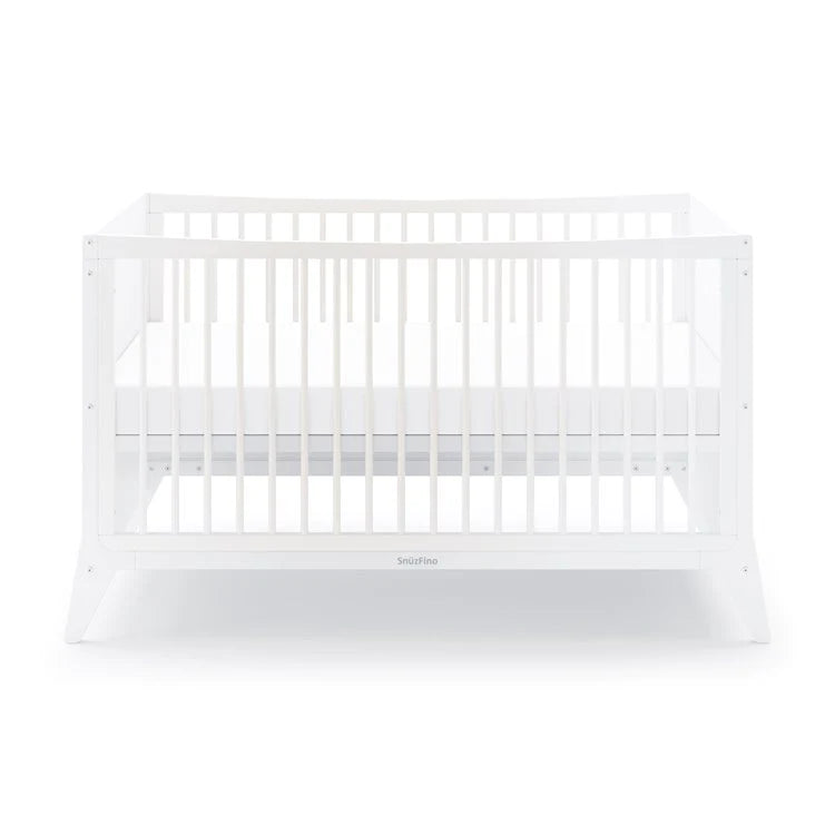 SnuzFino Cot Bed - White - Cribs - Nursery - The Baby Service