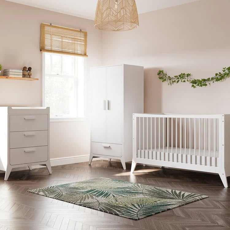 SnuzFino Cot Bed - White - Cribs - Nursery - The Baby Service - Lifestyle