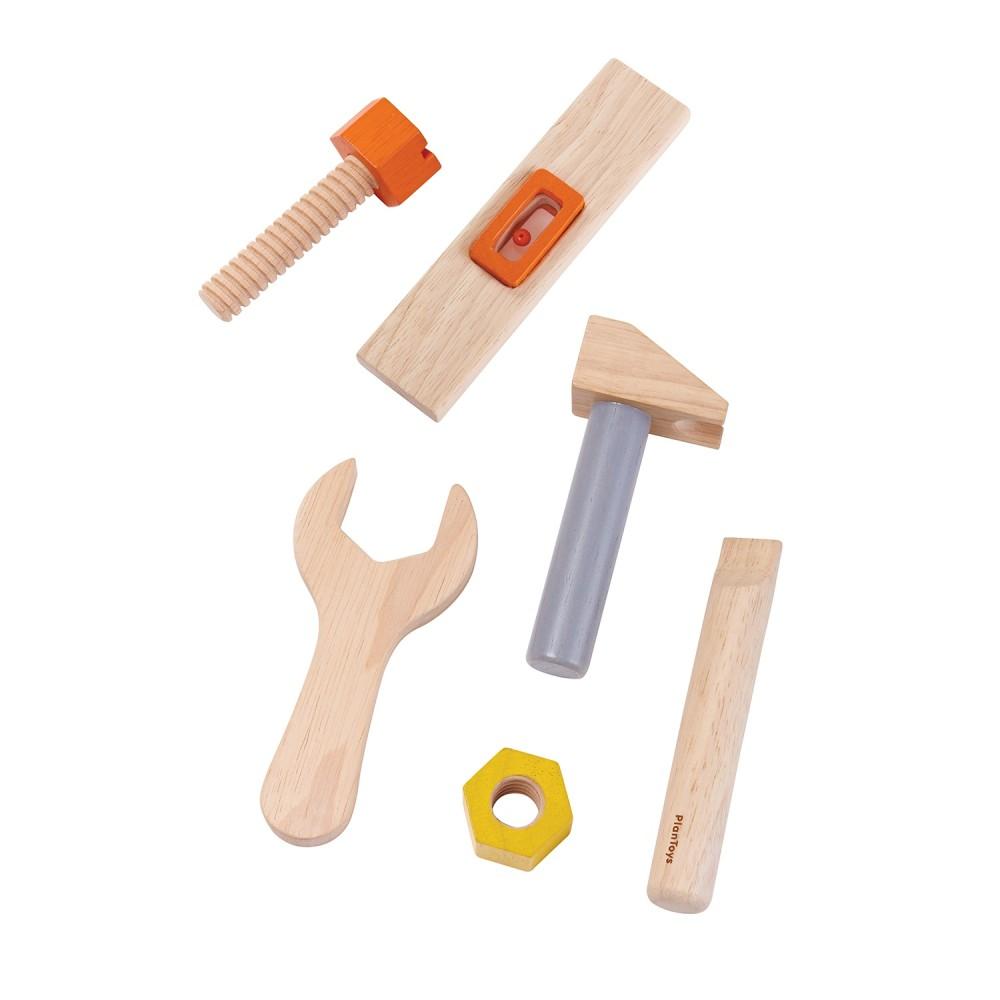 Plan Toys Tool Belt - Sustainable Play Rubber Wooden Gifts