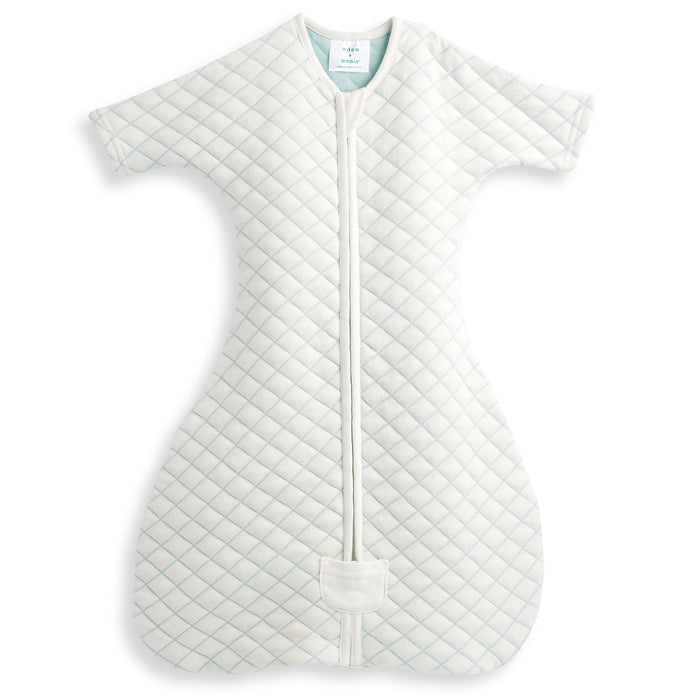 Aden + Anais Snug Fit Sleeping Bag Cream/Mint 1.5 Tog - The Baby Service
