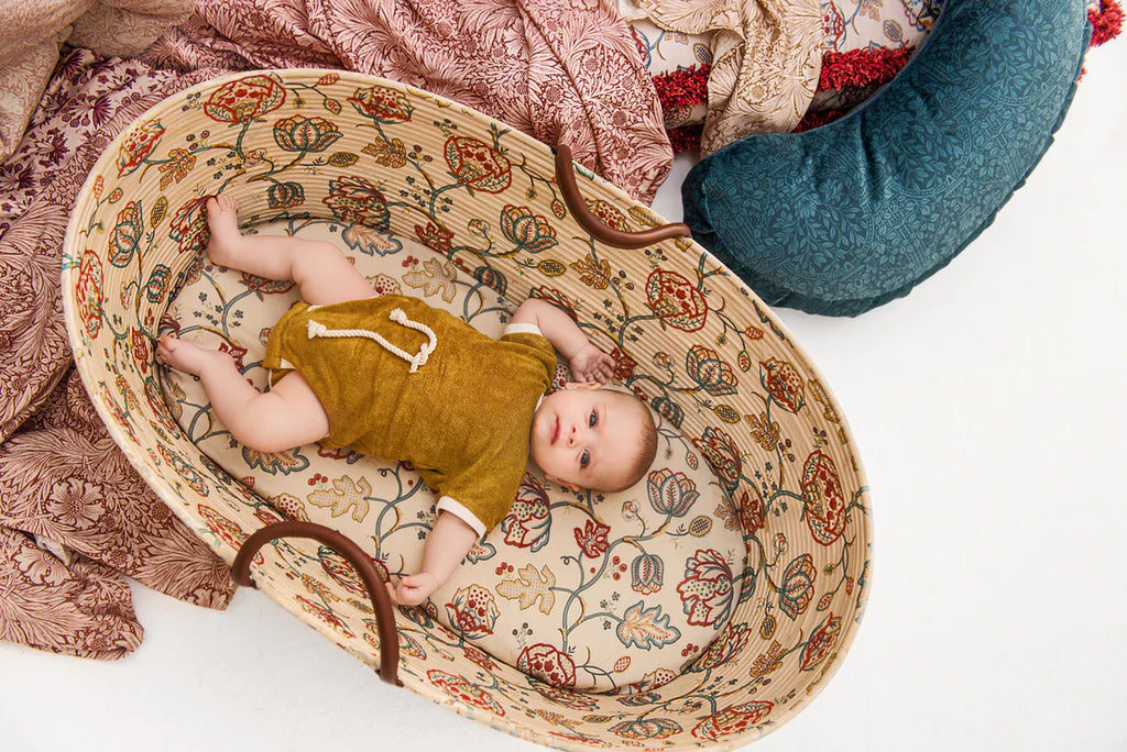 DockATot Dream Weaver Moses Basket - Theodosia - Luxury Nursery - The Baby Service