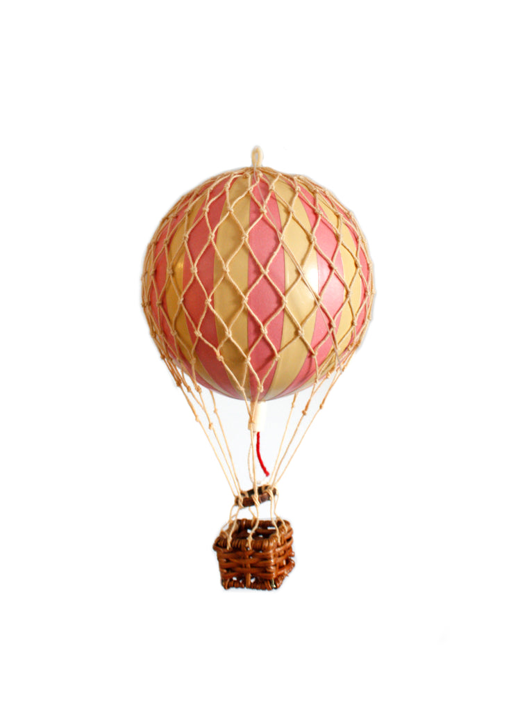 Pink Authentic Models Floating The Skies Hot Air Balloon - Small