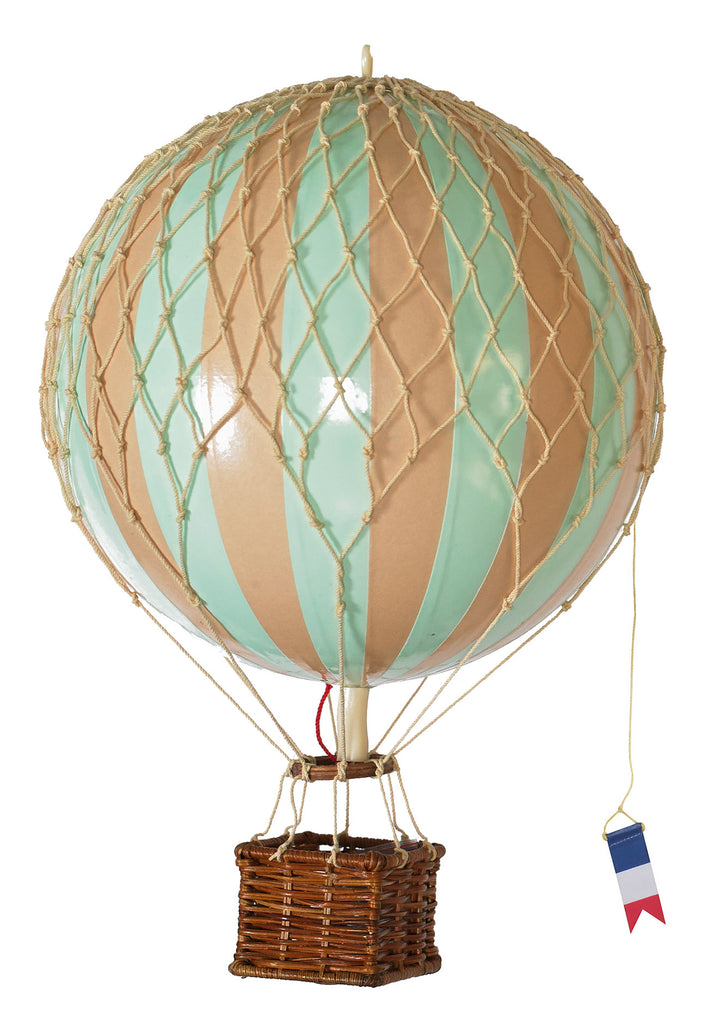 Mint Green Authentic Models Travels Light Hot Air Balloon - Medium