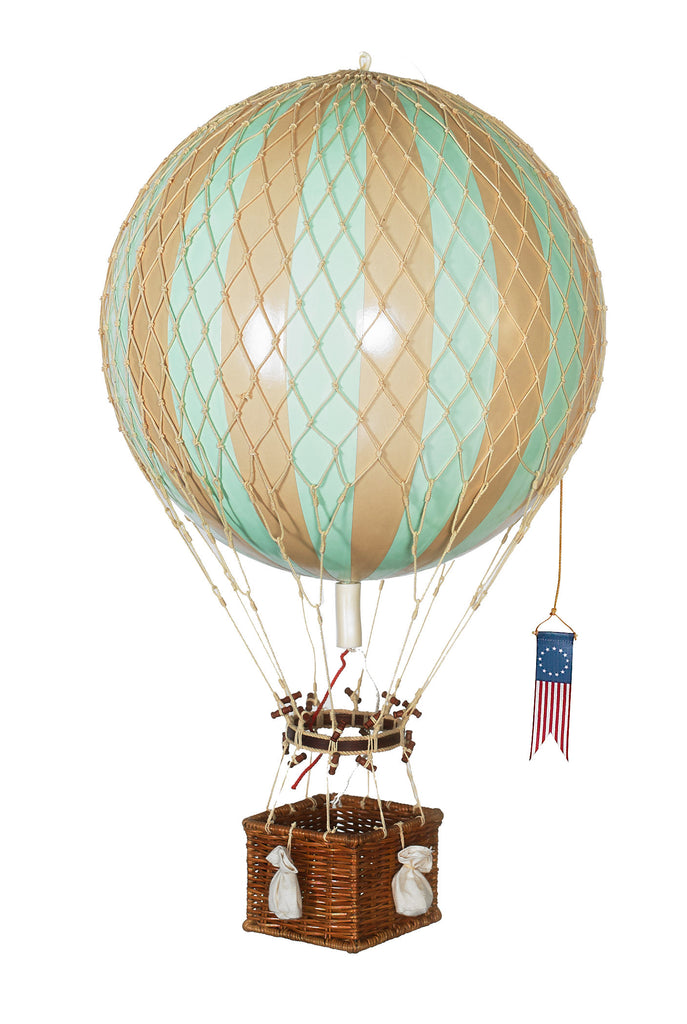 Mint Green Authentic Models Royal Aero Hot Air Balloon - Large
