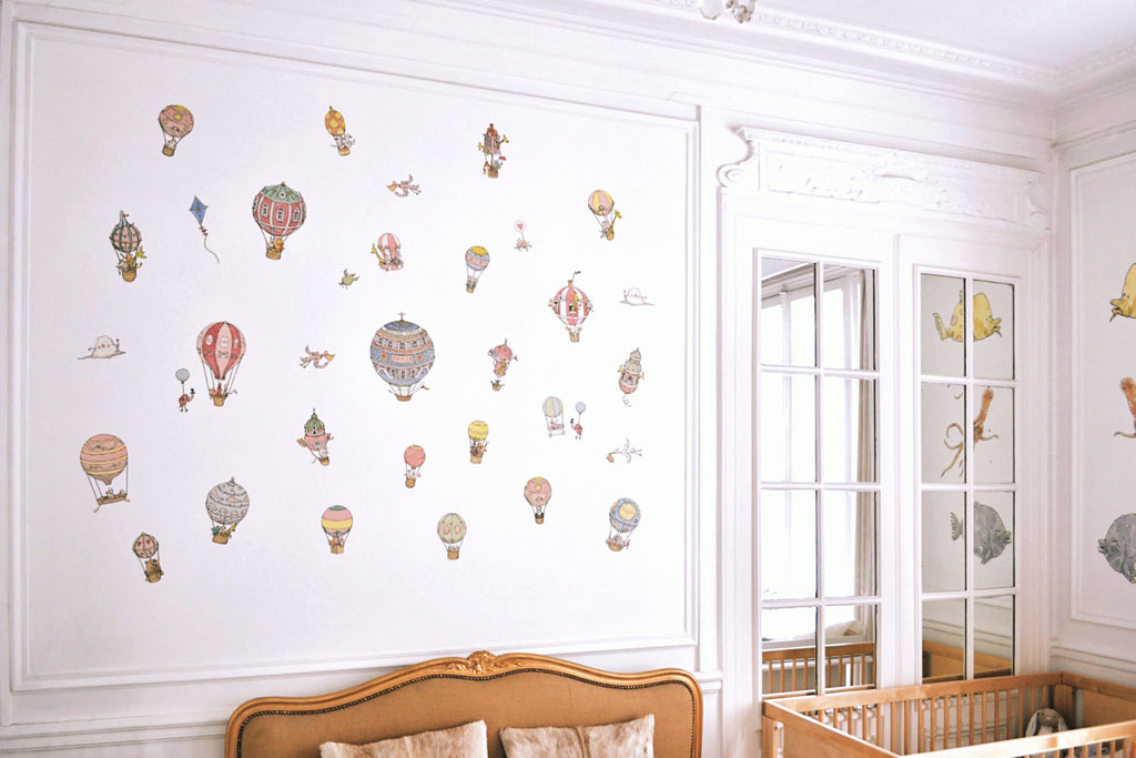Atelier Choux Paris - Replaceable Wall Stickers - The Baby Service