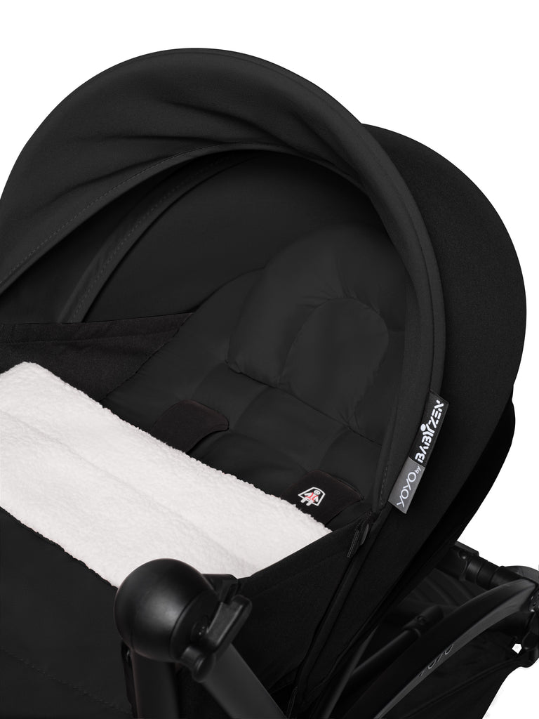 BABYZEN YOYO² Stroller Pod Nest Close Up - Black - Pushchairs - The Baby Service
