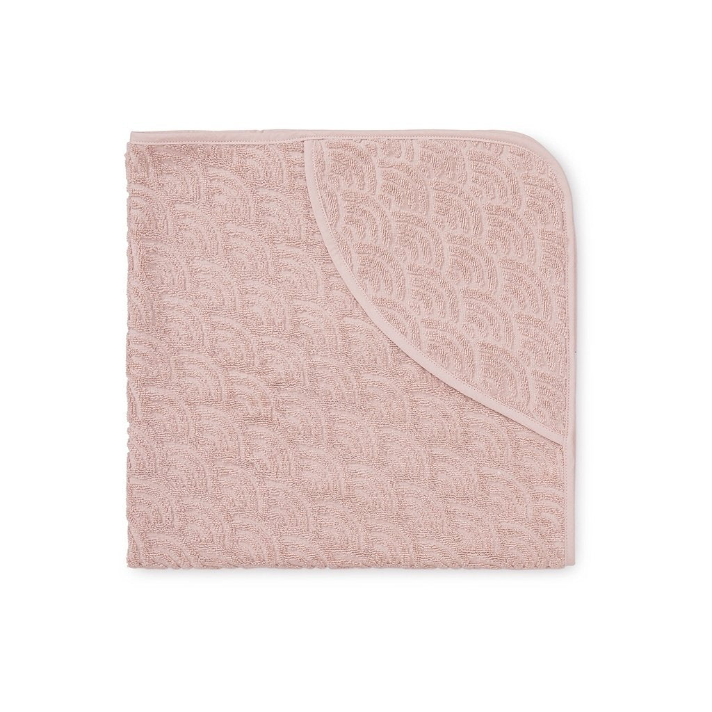 Cam Cam Copenhagen Baby Hooded Soft Towel in Blossom Pink 