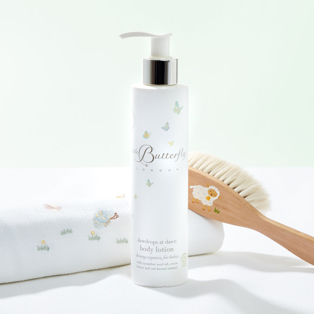 Little Butterfly London - Dewdrops at Dawn Body Lotion - The Baby Service - Gift Ideas