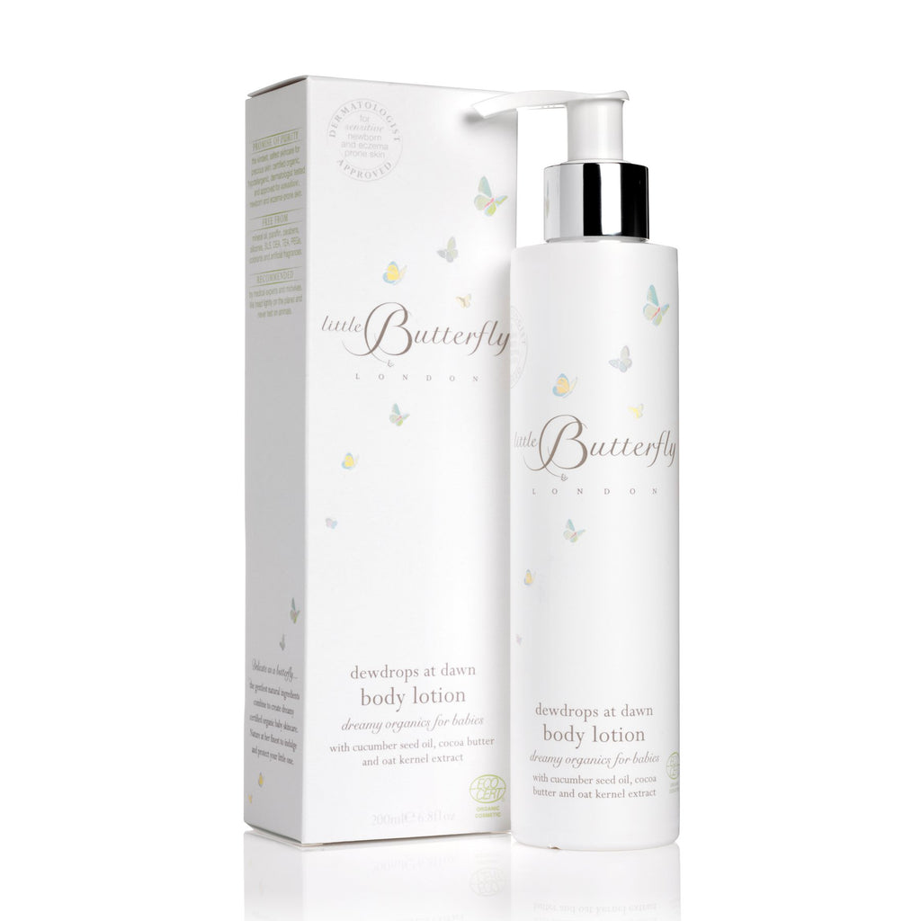 Little Butterfly London - Dewdrops at Dawn Body Lotion - The Baby Service