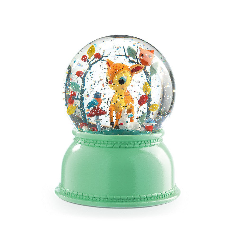 Djeco Fawn Snow Globe Night Light - The Baby Service - Children's Toys & Gifts