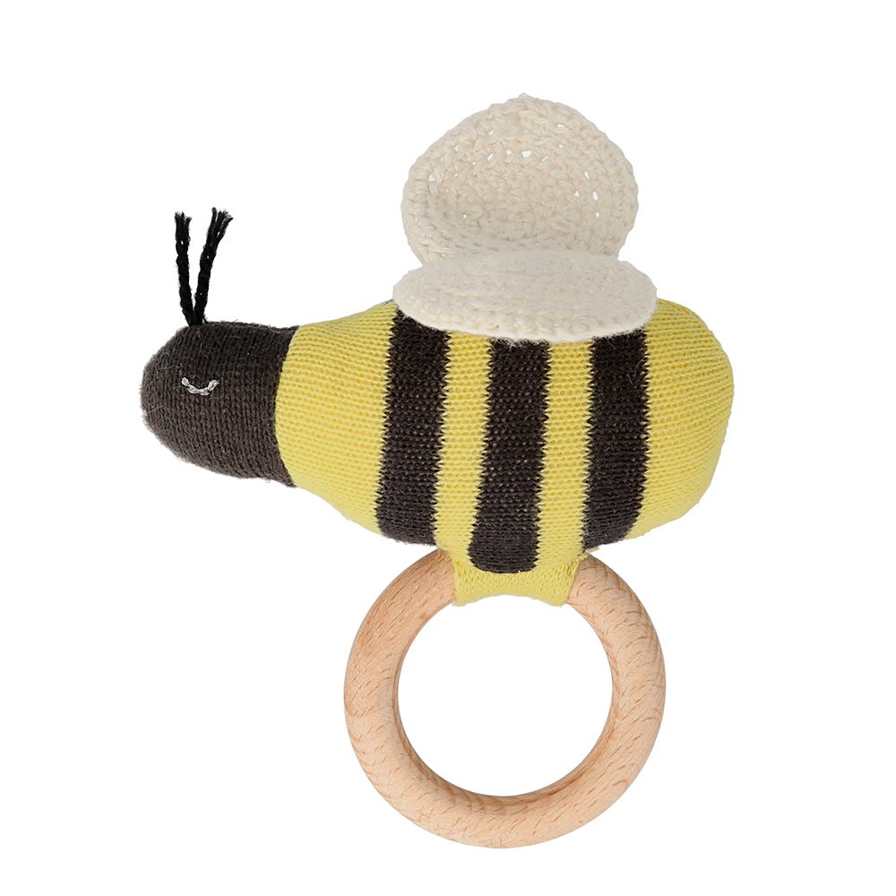 Meri Meri - Bumblebee Baby Rattle - Gifts - The Baby Service