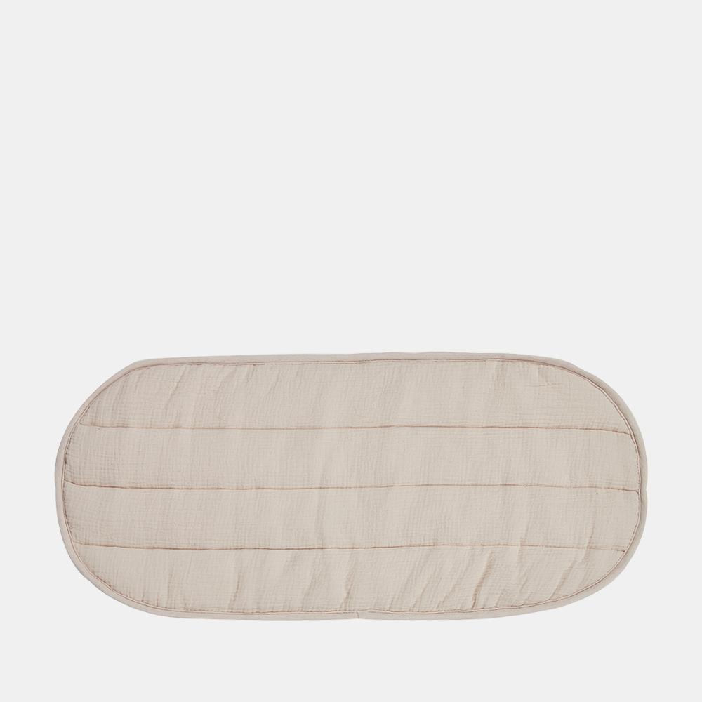 Luxe Organic Cotton Liner for Reva - Oat - Changing Mats - The Baby Service