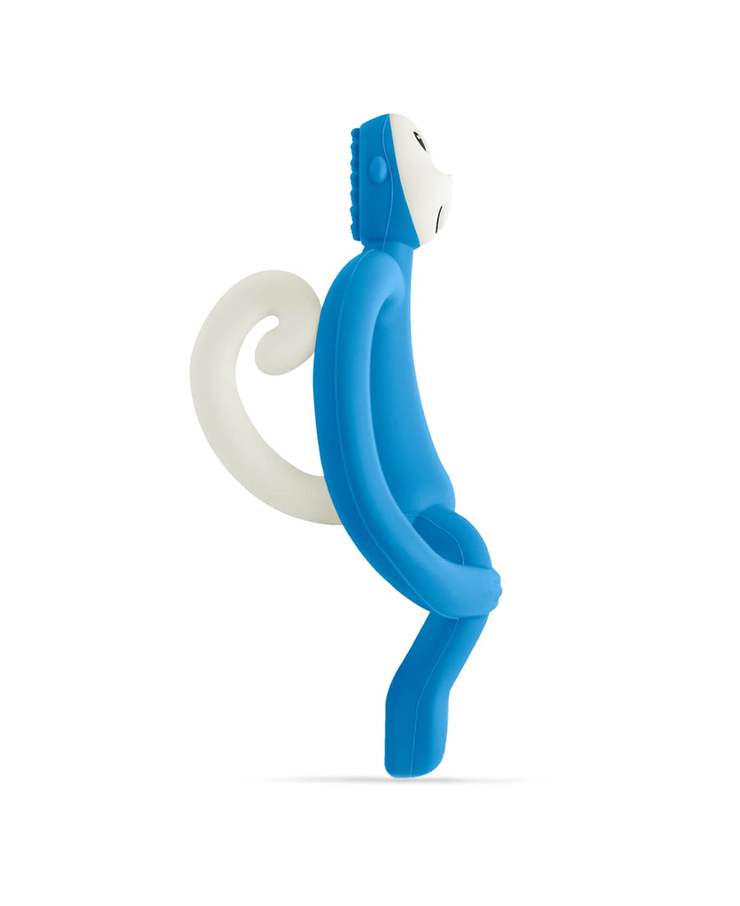 Matchstick Monkey Teething Toy and Gel Applicator - Blue - The Baby Service - Chobham Surrey