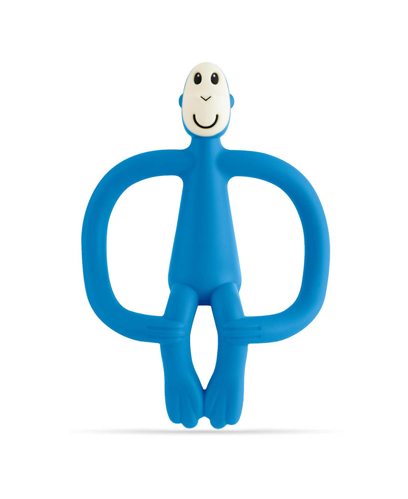 Matchstick Monkey Teething Toy and Gel Applicator - Blue - The Baby Service