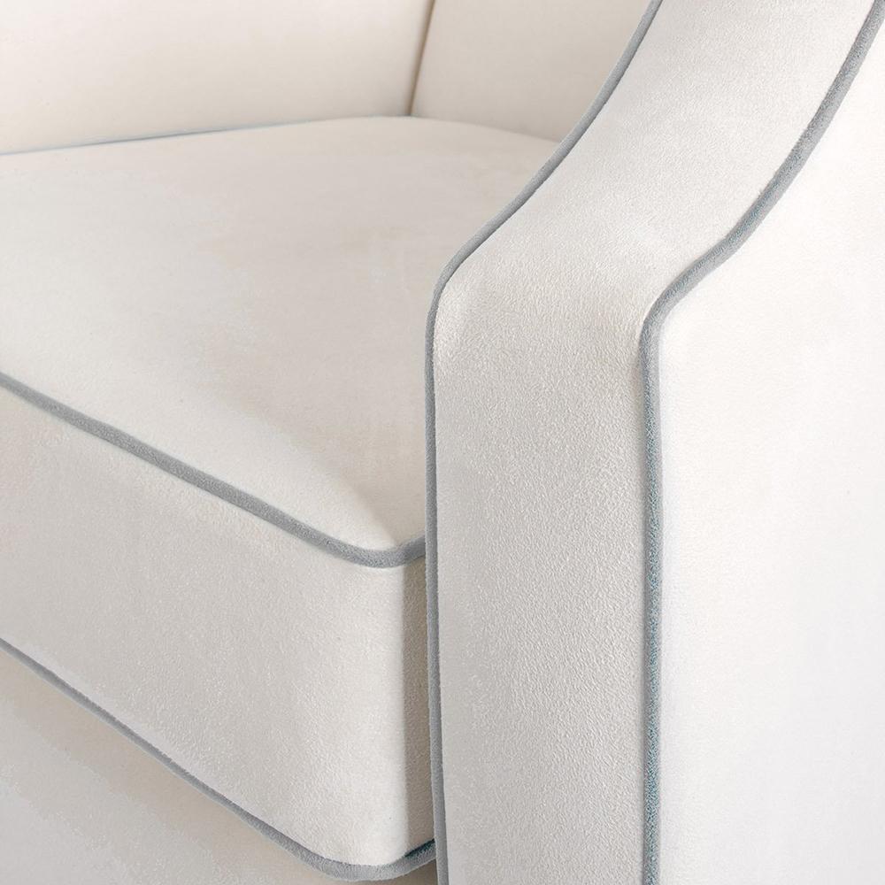 Olli Ella Mo-Ma Glider - Snow - The Baby Service - Nursing Chair - Close Up