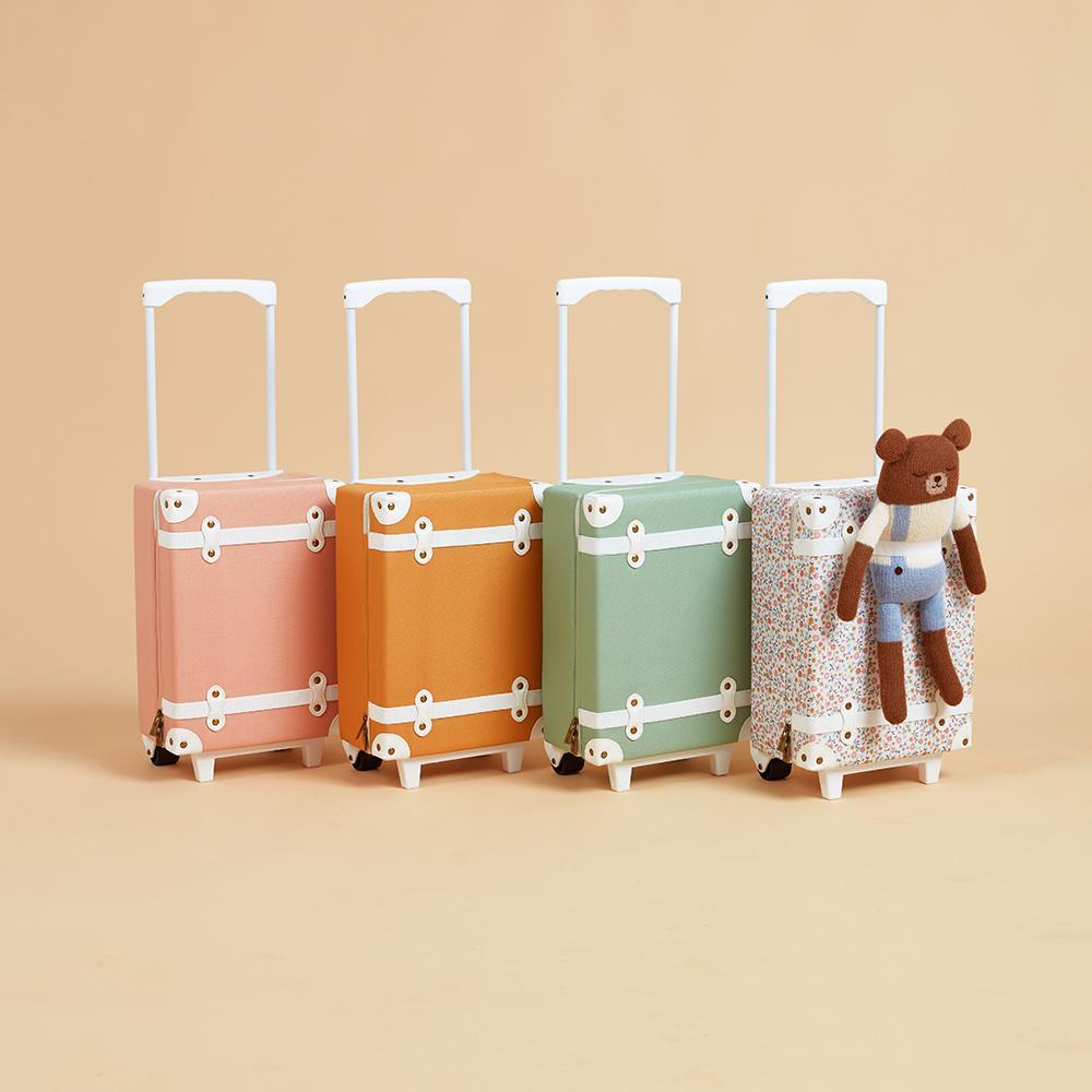 Olli Ella See-Ya Suitcase - Blush - Collection - The Baby Service