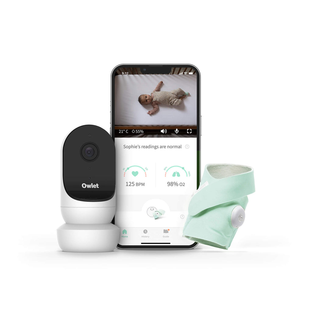 Owlet Monitor Duo - Smart Sock 3 and Cam 2 - The Baby Service
