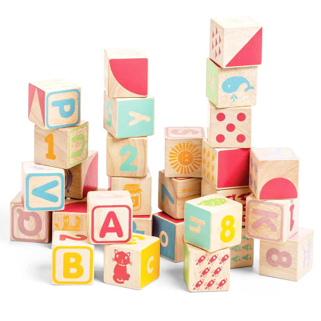 Le Toy Van ABC Wooden Building Blocks