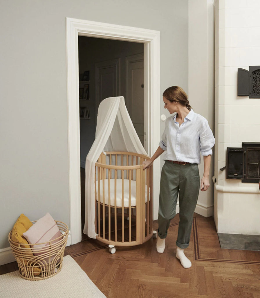 Stokke Sleepi Mini V3 - White - Cribs - Cots - The Baby Service