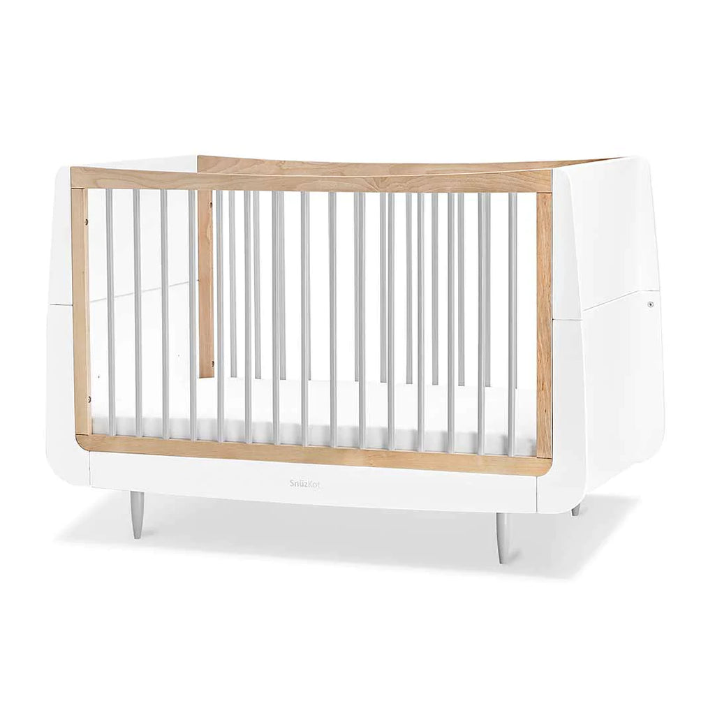 Copy of Copy of SnuzKot Skandi Cot Bed - Grey - Crib - The Baby Service