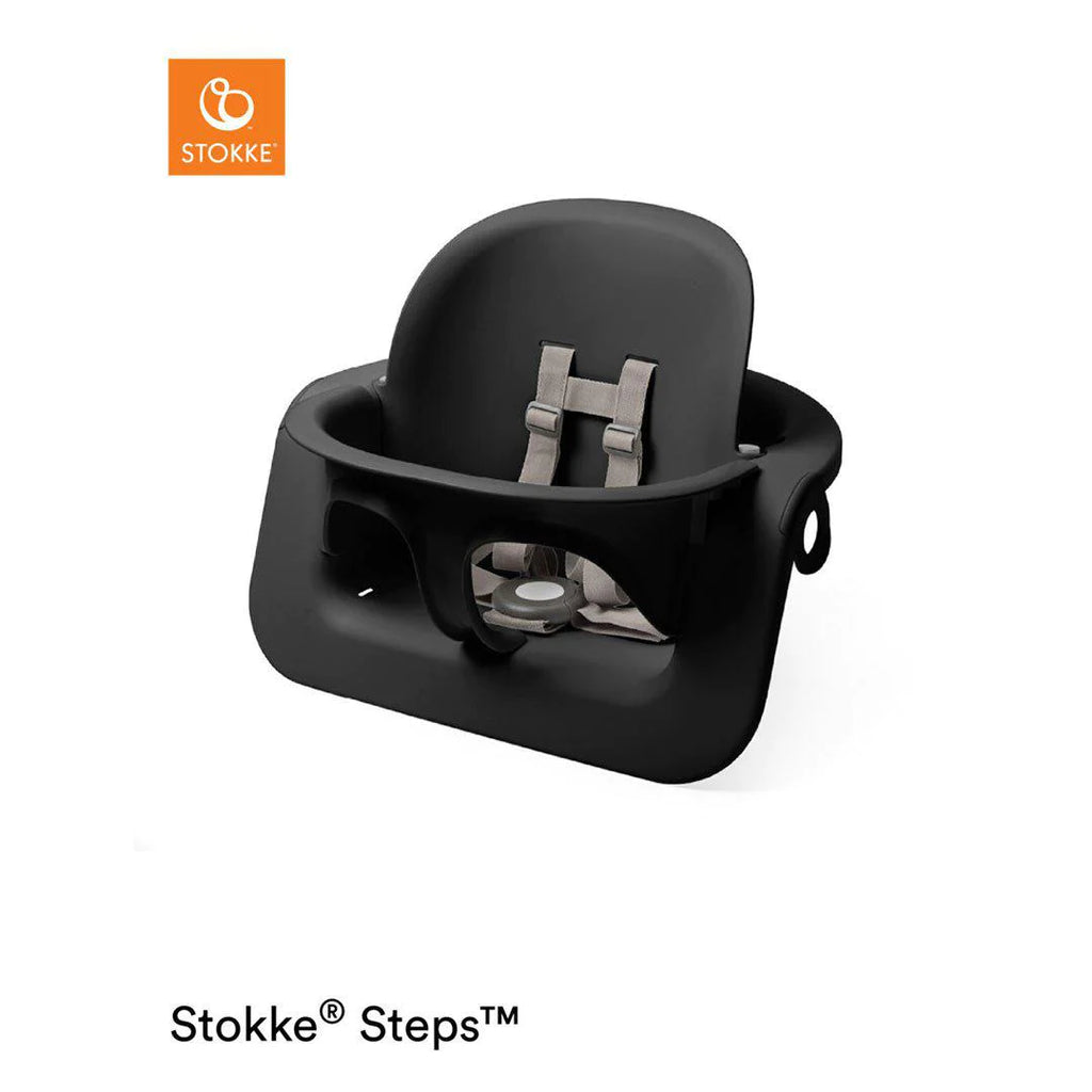 Stokke Steps Chair Bundle Set - Black - Baby Seat - The Baby Service