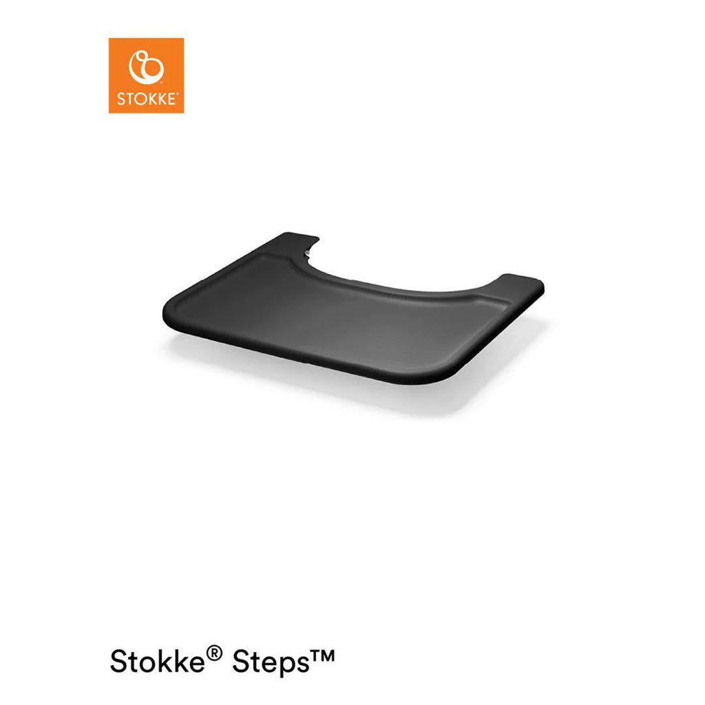 Stokke Steps Chair Bundle Set - Black - Tray - The Baby Service