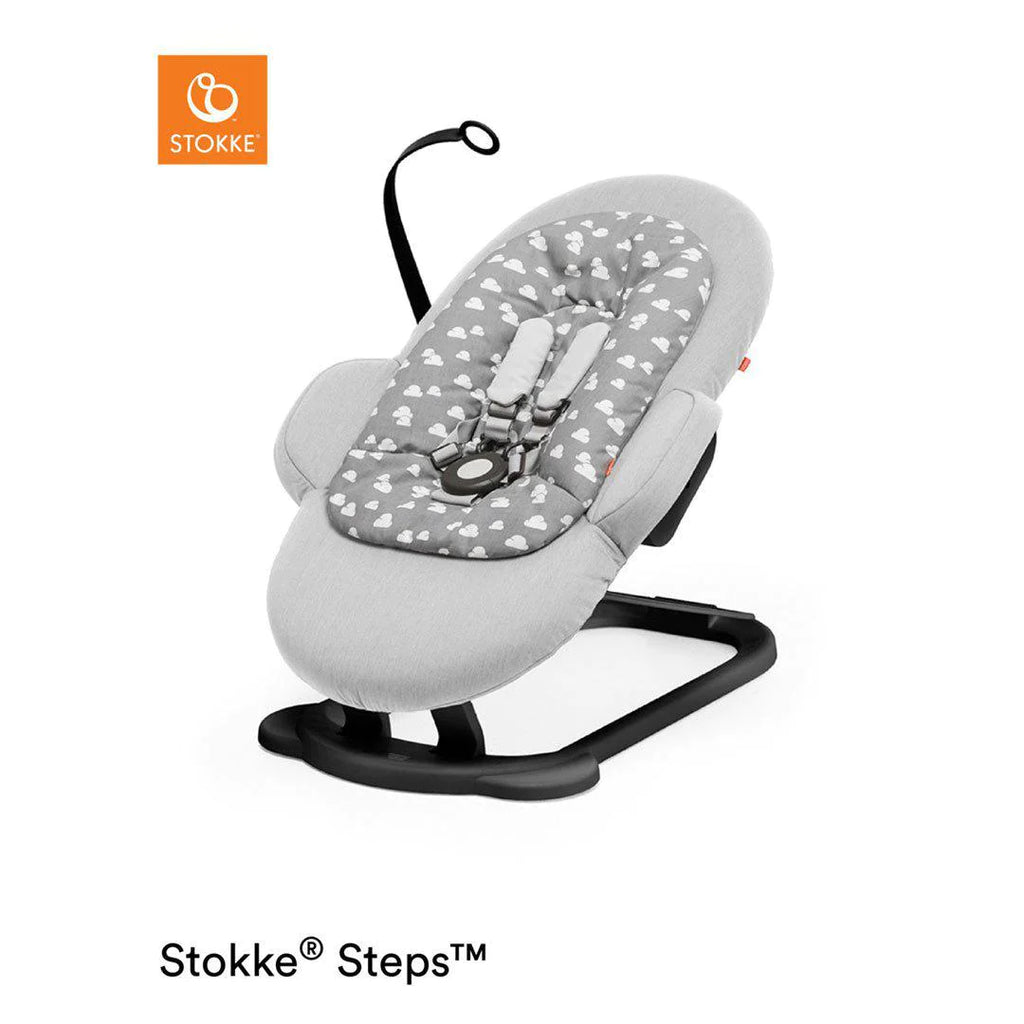 Stokke Steps Chair Bouncer - Grey Clouds - Highchair - The Baby Service