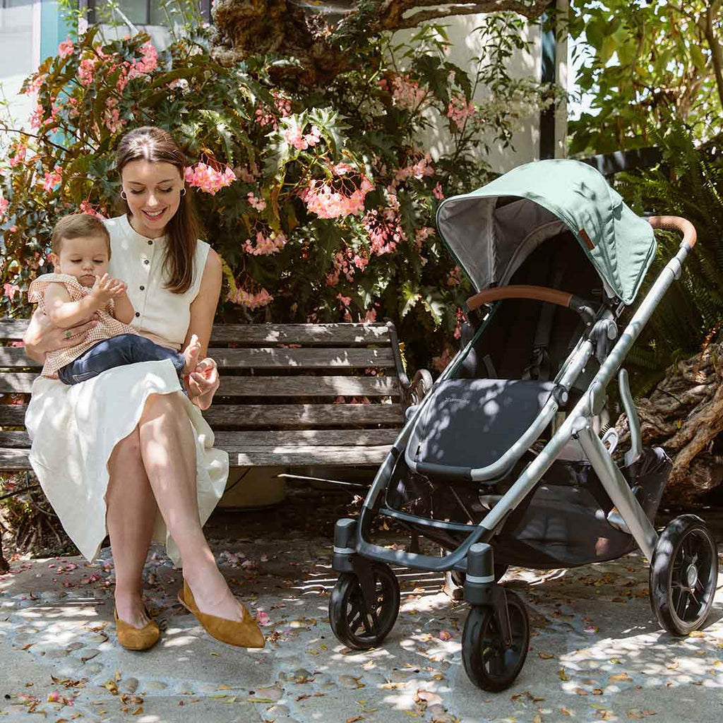 UPPAbaby Vista V2 Pushchair + Carrycot - Emmett - Stroller - The Baby Service - Lifestyle