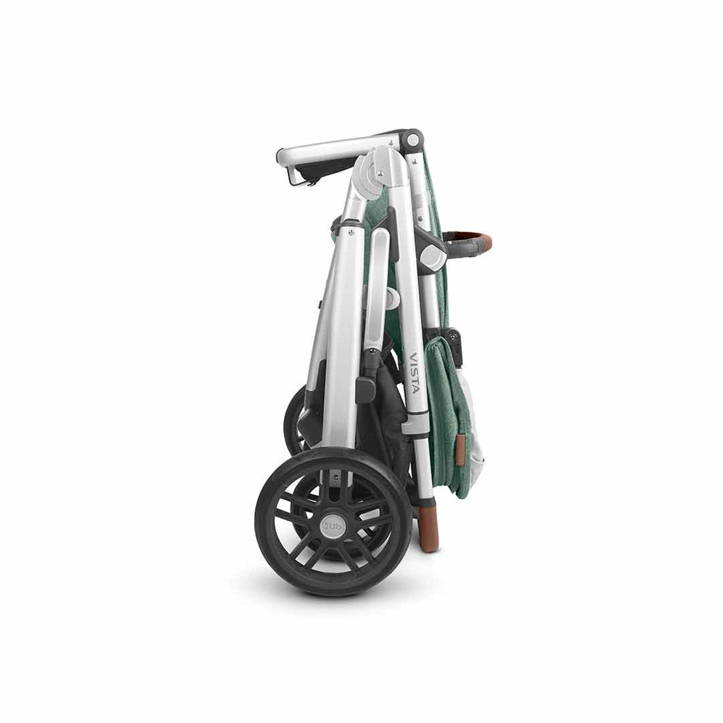 UPPAbaby Vista V2 Pushchair + Carrycot - Emmett - Stroller - The Baby Service - Folded