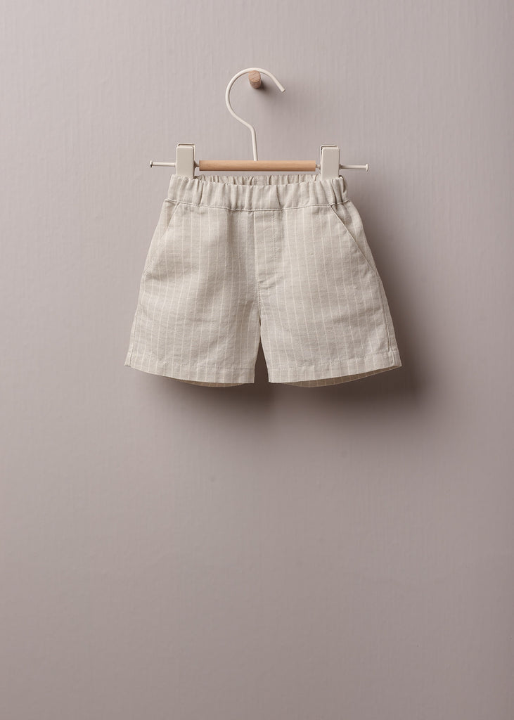 Wedoble - Blue Cotton Sweater & Cotton Shorts Set - The Baby Service
