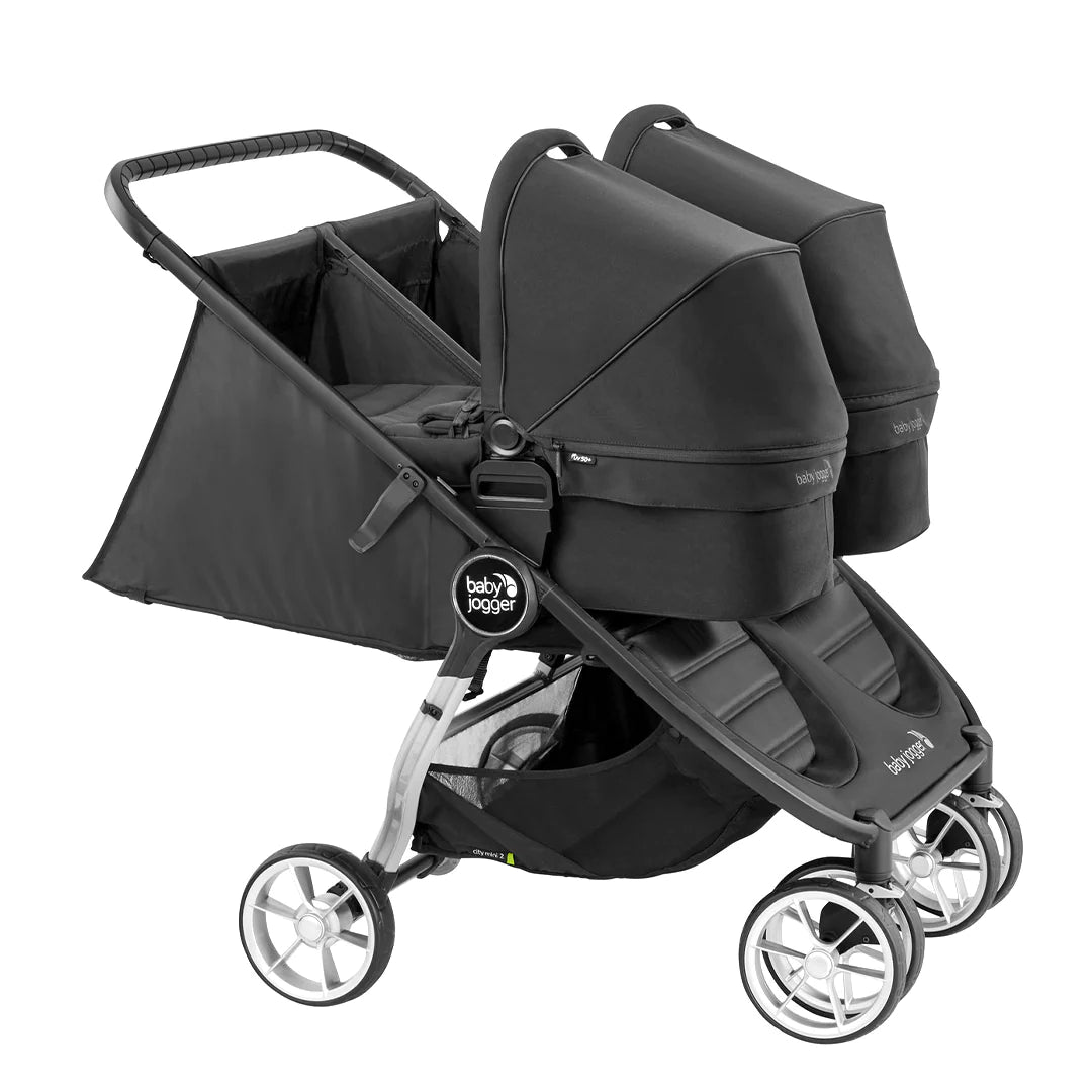 Baby Jogger City Mini GT2 Double Carrycot Opulent Black Baby