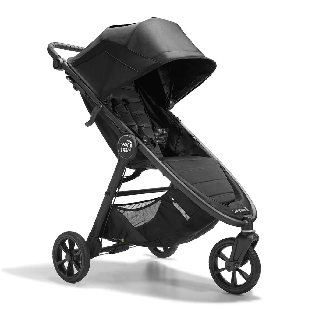Baby Jogger City Mini GT2 Pushchair + Carry Cot Bundle - Opulent Black - The Baby Service