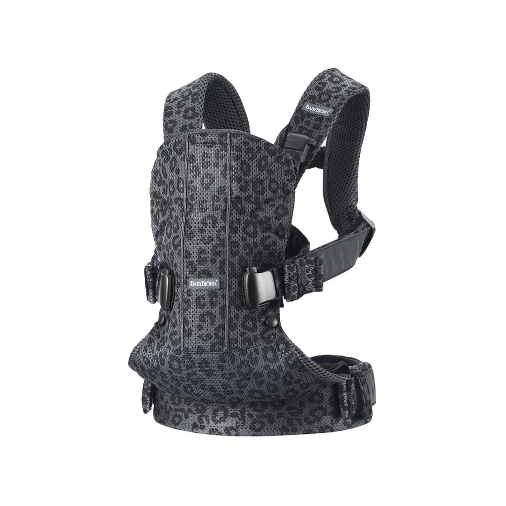 BabyBjorn Baby Carrier One Air - Anthracite Leopard 3D Mesh - The Baby Service