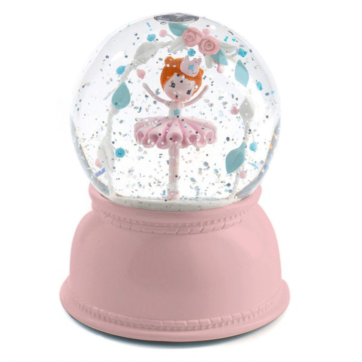 Djeco Ballerina Snow Globe Night Light The Baby Service Girls Gifts