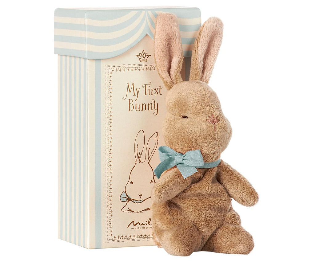 Maileg My First Bunny Blue - Luxury Soft Toys