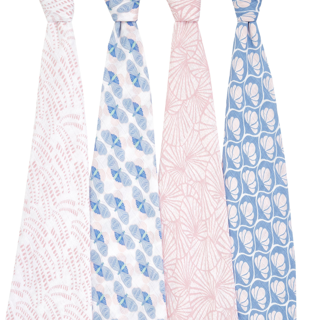Aden + Anais Deco Swaddles 4 Pack - Gifts - The Baby Service