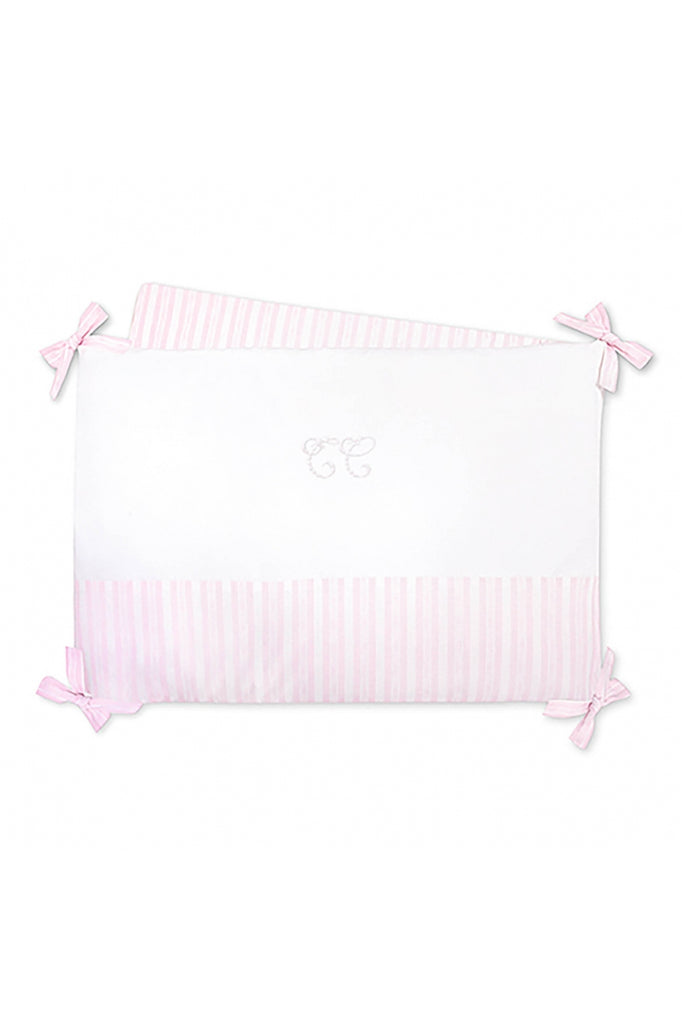 Tartine et Chocolat - Pink Garda Crib Cot Bumper -  Luxury Bedding - The Baby Service