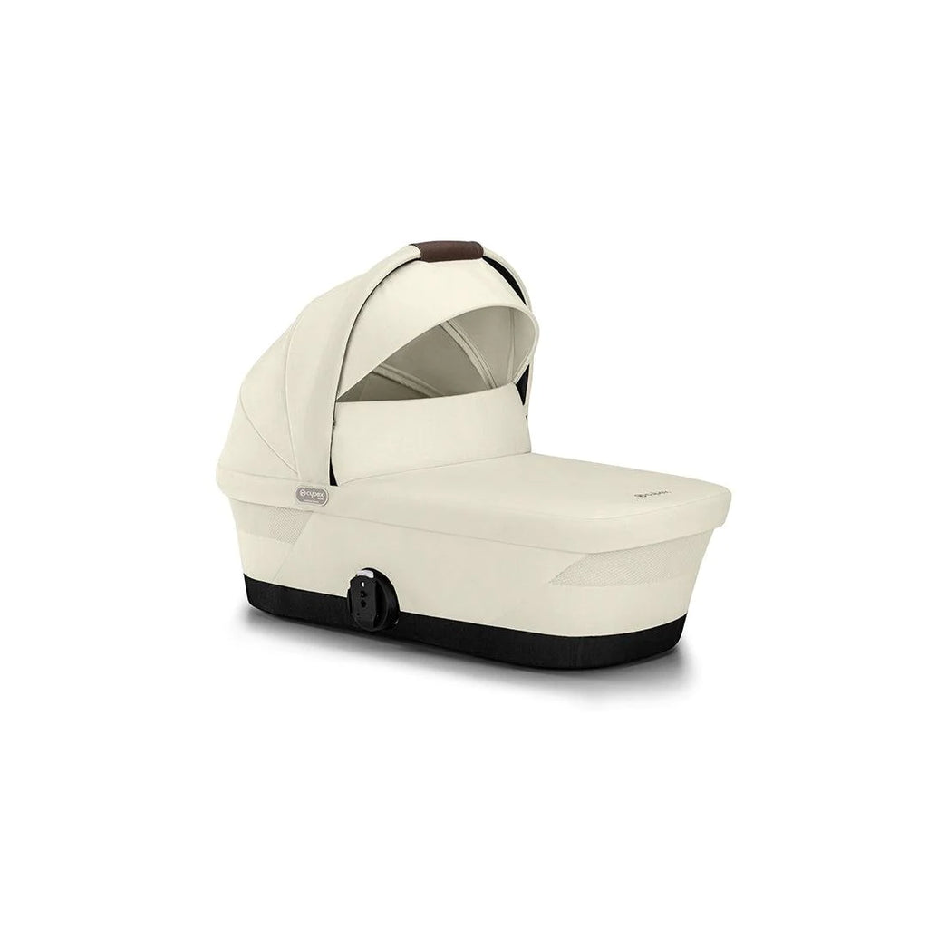 CYBEX Gazelle S Double Pushchair - Seashell Beige - The Baby Service - Bassinet