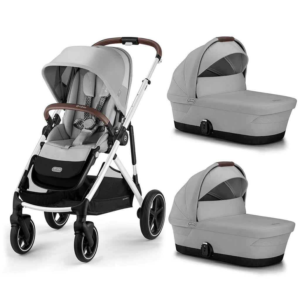 CYBEX Gazelle S Twin Pushchair - Lava Grey - Strollers - The Baby Service - Cots