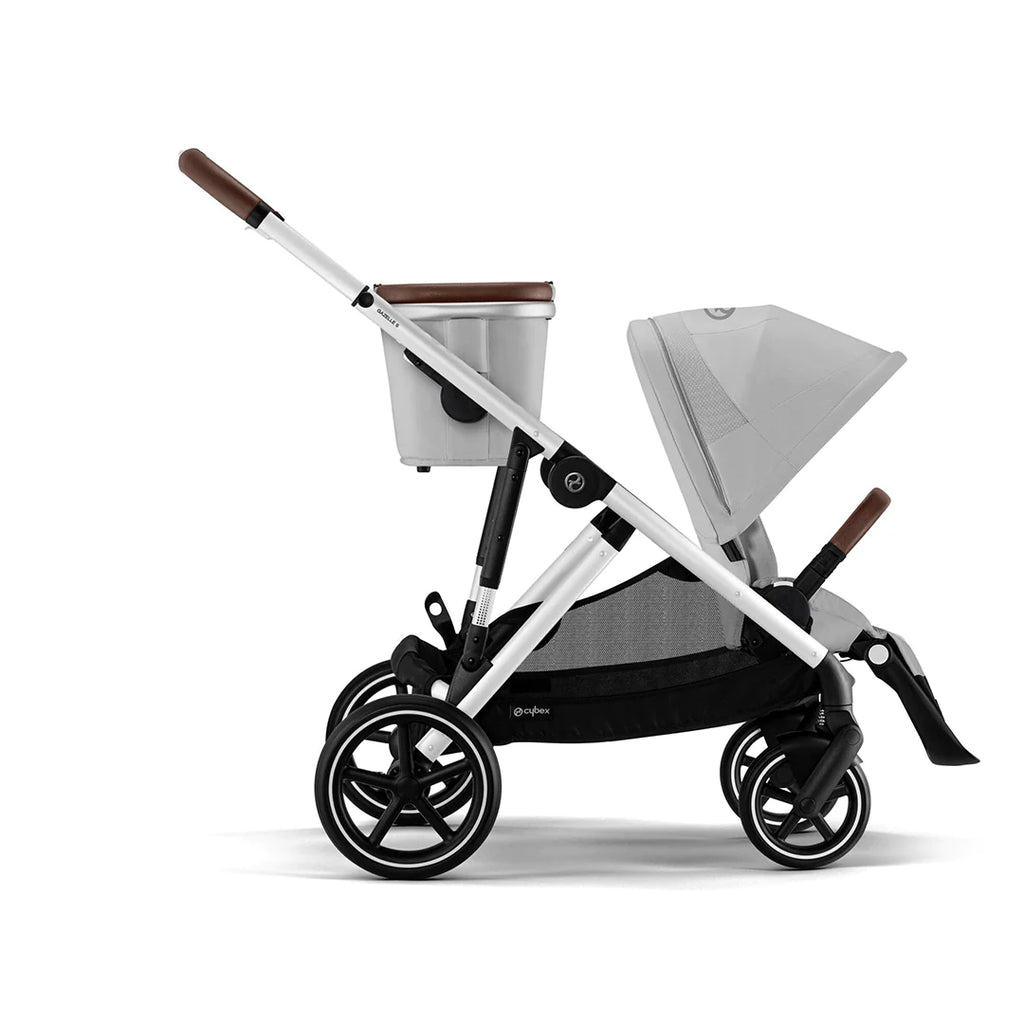 CYBEX Gazelle S Double Pushchair - Lava Grey - The Baby Service