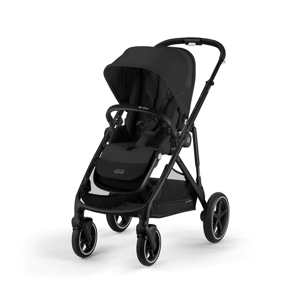 CYBEX Gazelle S Double Pushchair Moon Black The Baby Service