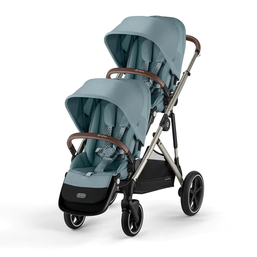 CYBEX Gazelle S Twin Pushchair Sky Blue Strollers Baby Service